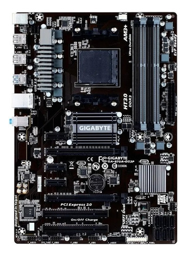 Placa Mãe Gigabyte Ga-970a-ud3p Am3+ Ddr3 Usb 3.0 ** Cor Padrão