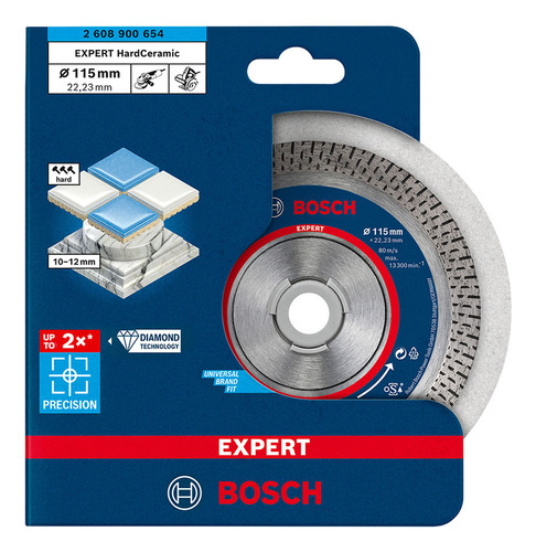 Disco De Corte Diamantado 4 1/2  Bosch 2608.900.654-000