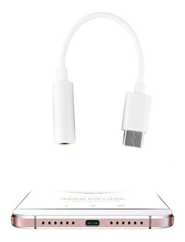 Cable Adaptador Tipo C 3.1 A Jack 3.5 Mm