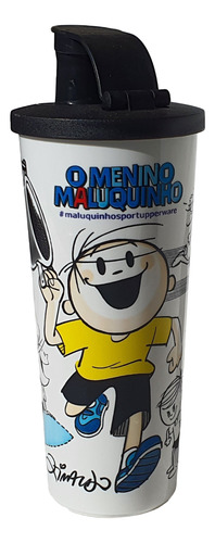 Copo Tupperware Clássico Desenho Menino Maluquinho