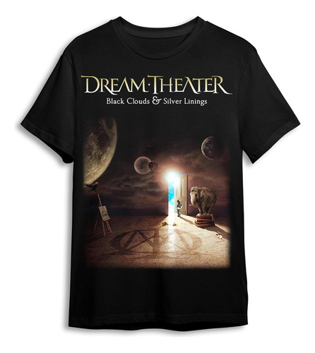 Polera Dream Theater - Black Clouds & Silver Linings - Hs