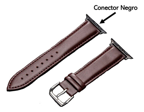 Correa De Cuero Genuino Para Apple Watch 100% Cuero