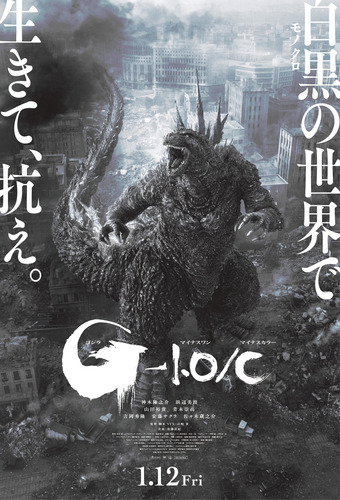 Godzilla (monsterverse- Shin -minus One) Set De Afiches