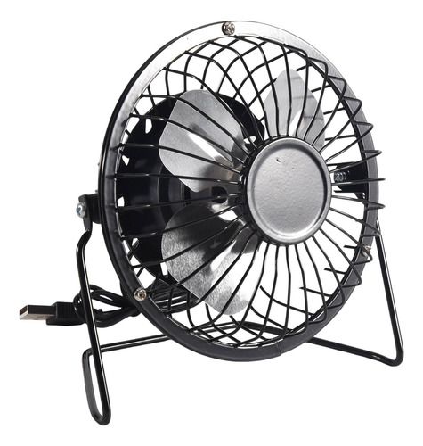 Ventilador Portátil Alimentado Por Panel Solar, 5 W, 4 PuLG