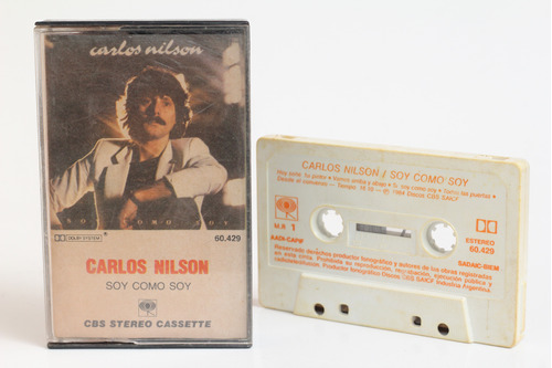 Cassette Carlos Nilson Soy Como Soy 1984