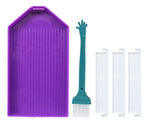 2 Kits De Bandejas Para Manualidades De Diamantes Con