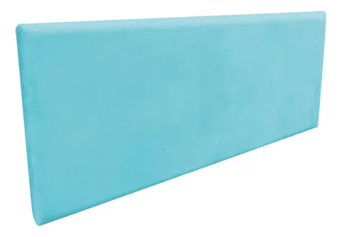 Kit de zapatero rectangular y panel limpio de 160 cm, gamuza, color turquesa