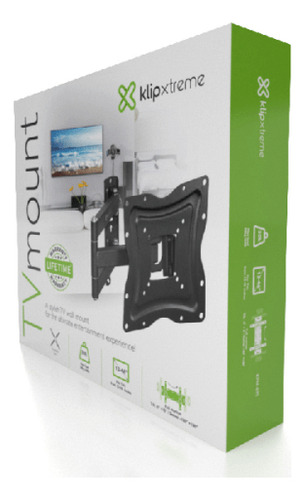 Base Articulada Klip Xtreme Para Tv De 13 A 46