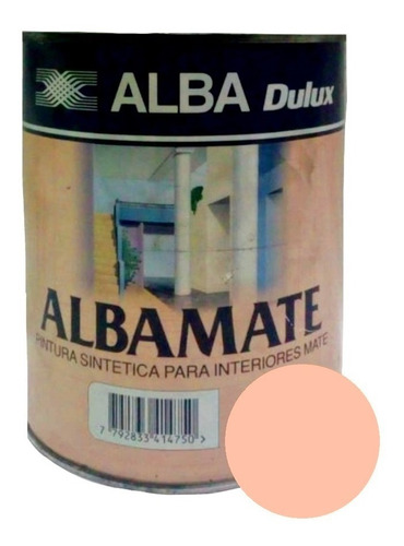 Sintetico Mate Alba Durazno Solo Envio 20 Lt