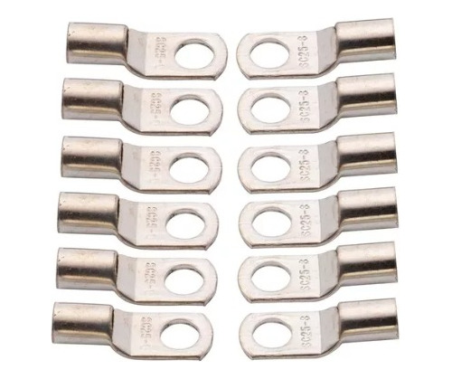 Terminal Desnudo Cobre Estañado 120mm /1 Ojal 1/2 Tertec