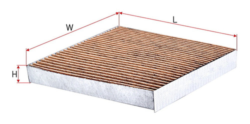 Un Filtro Cabina Antivirus Sakura Audi A3 1.8l 4 Cil 13/16