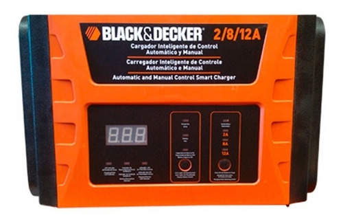 Cargador De Baterias Auto Black Decker Inteligente 12am Bc12