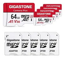 Comprar Gigastone 64gb Tarjeta De Memoria Micro Sd, Paquete De 5, Camera Plus, Compatible Con Nintendo Switch, 95 Mb\u002Fs De Alta Velocidad, Grabación De Video 4k, Micro Sdxc Uhs-i A1 Class 10