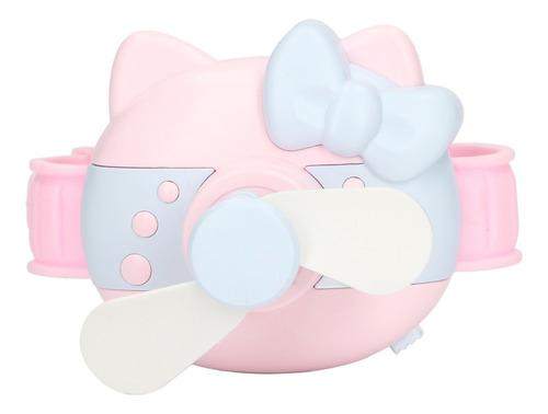 Mini Reloj Usb Con Ventilador De Muñeca, Recargable, Portáti