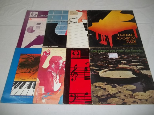 Um Piano Ao Cair Da Tarde Vinil Lp 7 Discos Coletanea