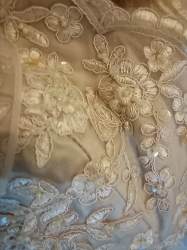 Vestido Novia 15 Años Champán Talle M Nuevo