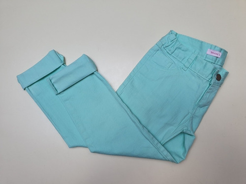 Pantalon Chupin Verde Claro Talle 8