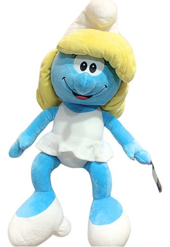 Peluche Pitufina Gigante Original Smurfs 60 Cm Pitufos Mujer