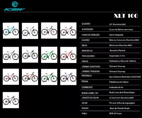 Bike ksw 29 pronta pra grau e DH - Ciclismo - Prado, Biguaçu
