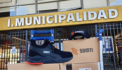 Imagen 1 de 6 de Calzado De Seguridad Tipo Zapatilla-somti Safety Shoes