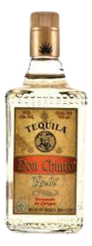 Miniatura Tequila Don Chinto Gold 50ml (vidrio)