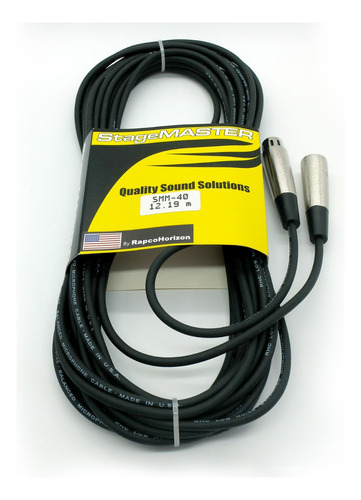 Cable P/mic  Smm-40 12.19 Mtr Rapcohorizon Xlr(f)-xlr(m)