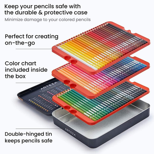 Imagen 5 de 6 de Arteza Colores Profesionales Set De 72 Para Dibujo