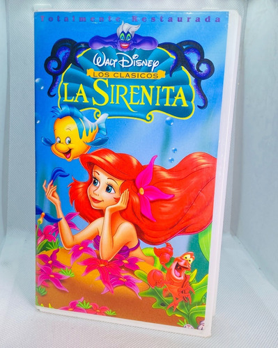 Pelicula Vhs La Sirenita De Disney