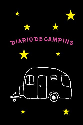 Cuaderno De Diario De Camping Con Dibujos De Caravanas Y Est