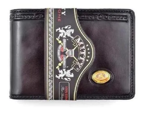 Carteira Mitty Em Couro Com Toscani/vinho - M1r