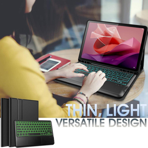 Mouse Com Teclado Retroiluminado E Touchpad Para Samsung Ç /