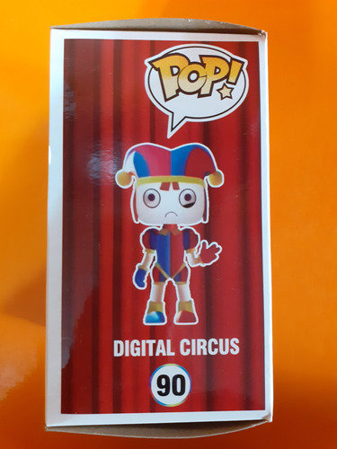 Pomni Digital Circus Compatible Funko Pop Nuevo Dom Play (Usado)