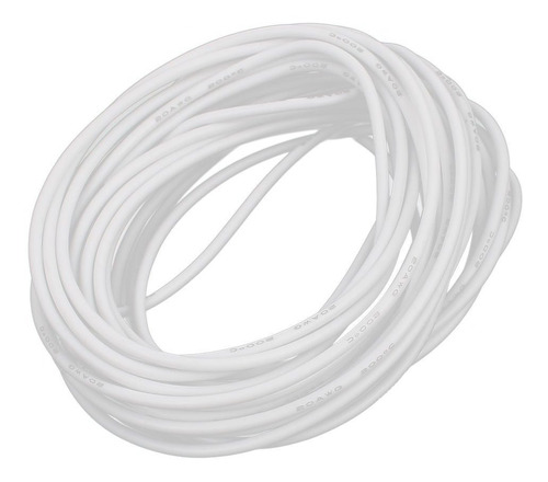 Cable Video Calibre 20awg Cobre Trenzado Flexible Blanco