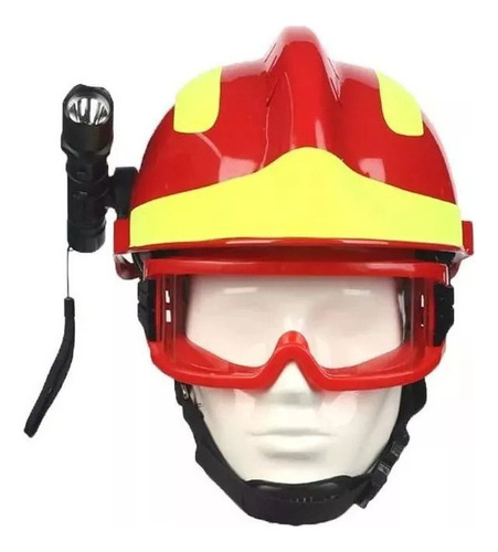 Gafas De Bombero Con Casco De Rescate De Seguridad