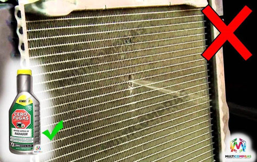 Sellador De Radiadores Anti Fugas Tapa Poros Huecos Carro