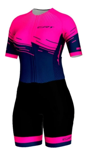 Imagem 1 de 6 de Macaquinho Ciclismo Ert New Elite Rubelita
