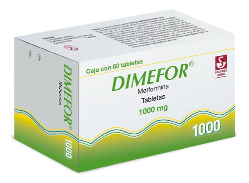 Dimefor 1000mg Oral 60 Tabletas