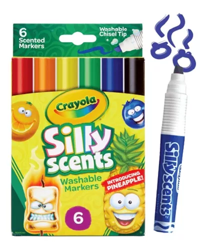 Crayola: Caja X6 Crayolas De Gel Con Aromas