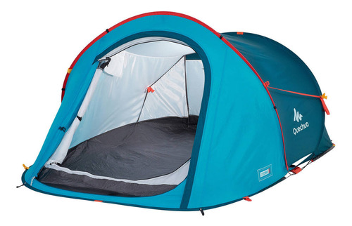 Barraca De Camping 2 Seconds Easy 2 Pessoas Quechua Cor Azul Tamanho Único