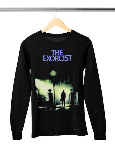 Camiseta Manga Larga Terror The Exorcist El Exorcista C2