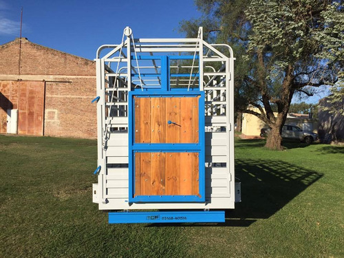 Acoplado Jaula Fija Hacienda Caballos Ganadero Cerdos
