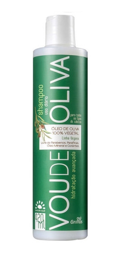 Shampoo Vegano Vou De Oliva Griffus