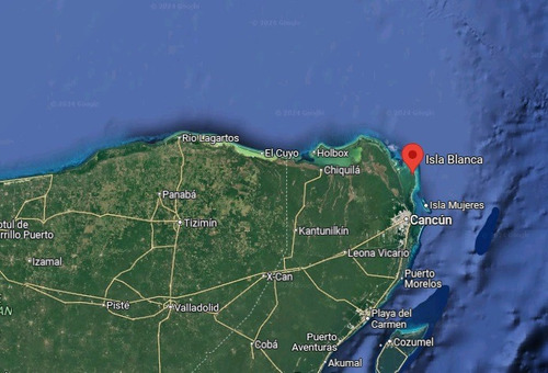 Terreno En Venta En Isla Blanca, Quintana Roo. 1619 M2 +1401