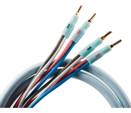 Cabo Standard 2x4.0mm Quadrax Combicon Supra Cables 3mt(par)