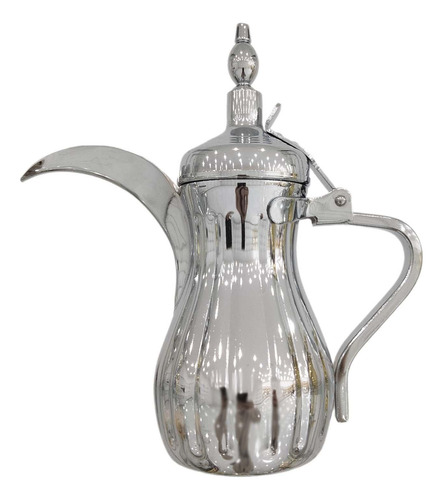 Cafetera De Oriente Medio, Tetera Árabe, Plateado 700ml