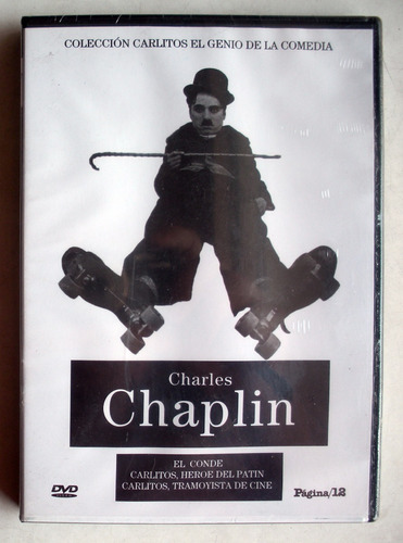 Dvd - Charles Chaplin -  El Conde - Heroe Patin - Tramoyista
