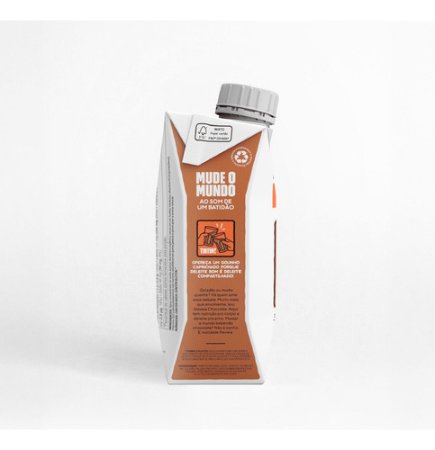 Kit 12x Naveia Leite Vegetal Chocolate 250 mL