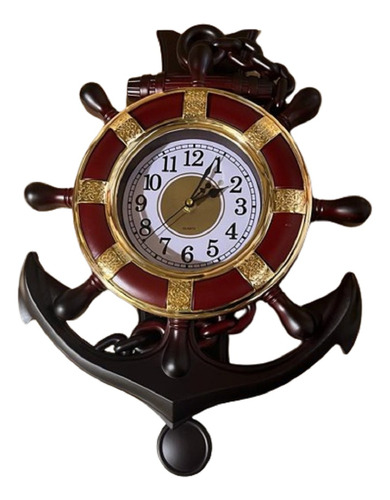 Reloj De Pared Timon Con Pendulo 40 Cms