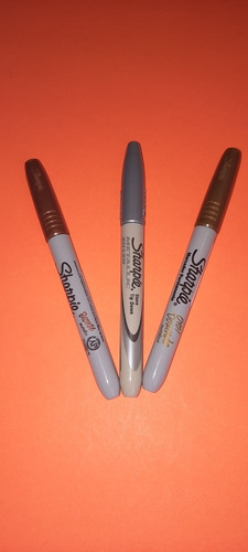 Marcadores Metalico Sharpie Tarjeteria Pack 2 Bronce Y Plata