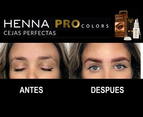 2 - Henna Tintura Para Cejas - mL a $909